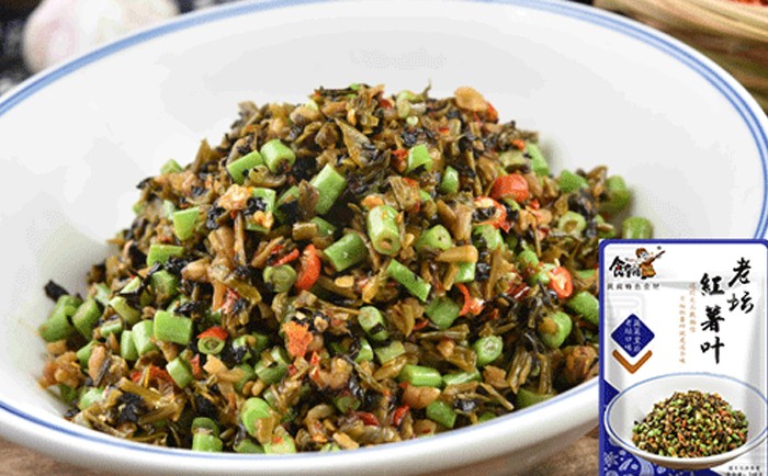 时光与匠心打造的味道——老坛红薯叶